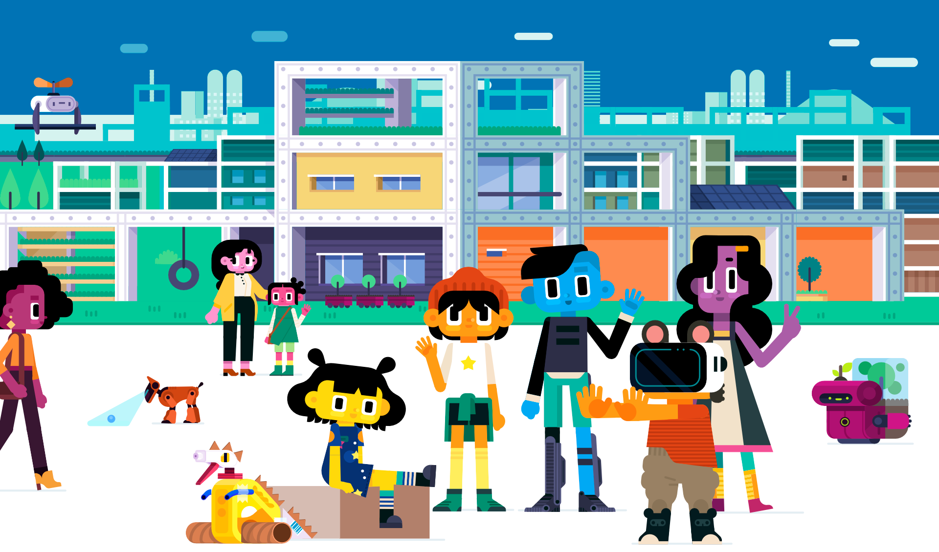 Banner Personagens Ubbu Tech4Kids