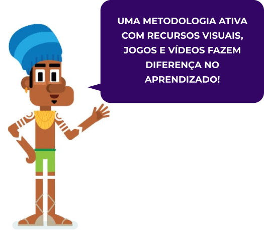 Avatar do Carlinhos Brown falando sobre como a metodologia ativa com recursos visuais fazem diferença no aprendizado.